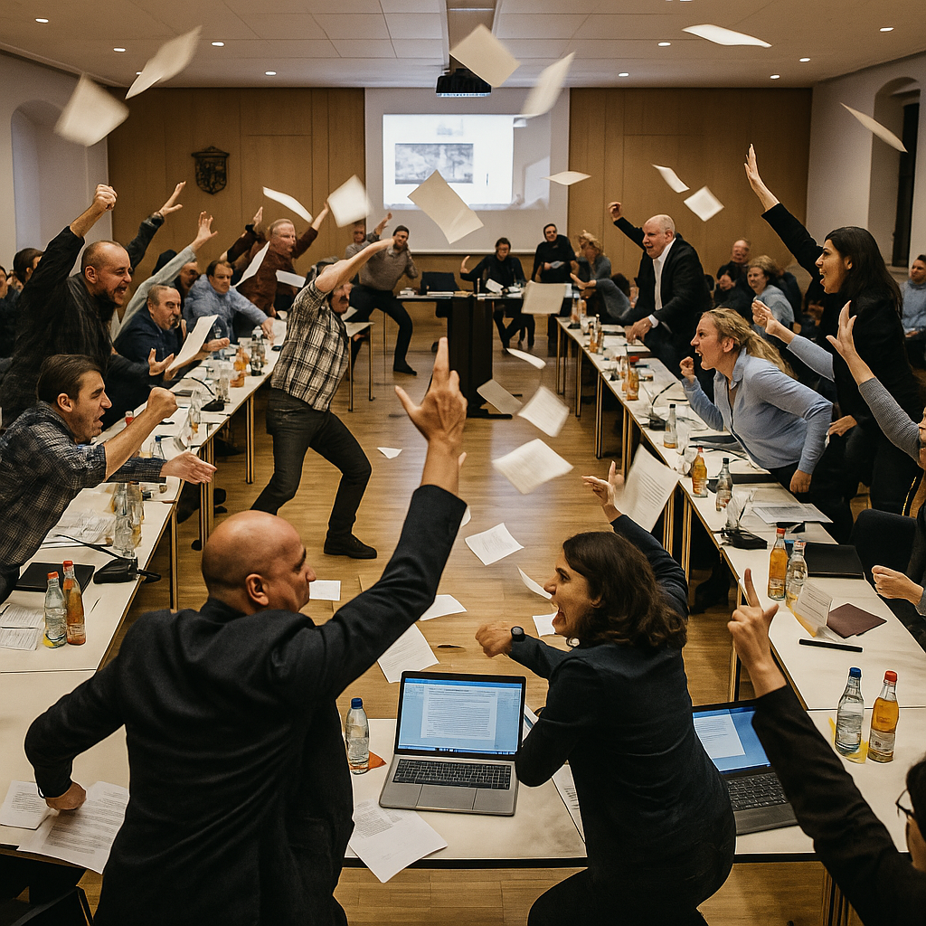 Ein Antrag mit Sprengkraft – und ein Umgangston zum Fremdschämen – Sitzungs-Report