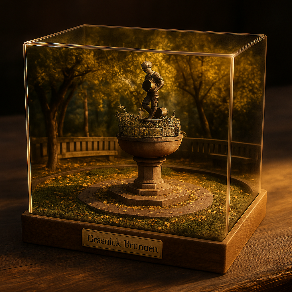 Diorama: Grasnick Brunnen (KI)
