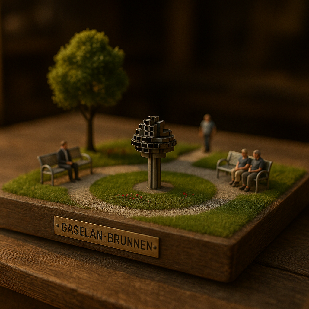 Diorama: Gaselan-Brunnen & dessen Geschichte!