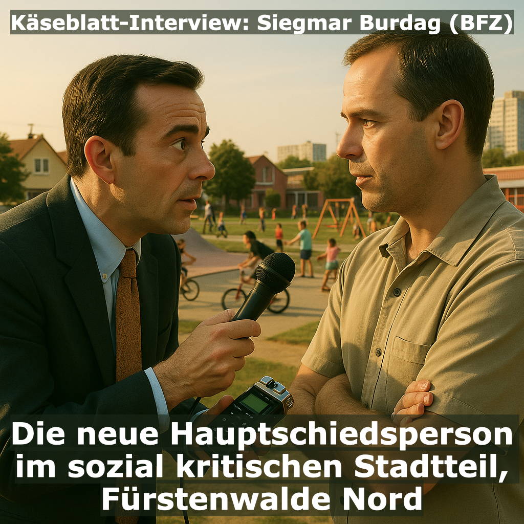 Käseblatt-Interview: Siegmar Burdag (BFZ)
