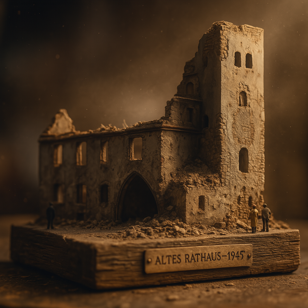 Diorama: Altes Rathaus & dessen Geschichte!